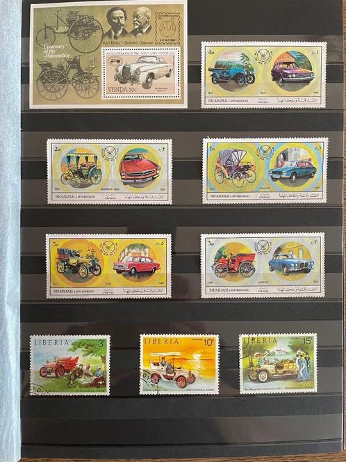 Postzegel verzameling auto’s treinen ruimtevaart boten, Postzegels en Munten, Postzegels | Thematische zegels, Postfris, Ophalen of Verzenden