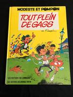 Modeste et Pompon T3 - Tout plein de gags - EO Lombard 1973, Franquin, Ophalen of Verzenden, Zo goed als nieuw, Eén stripboek
