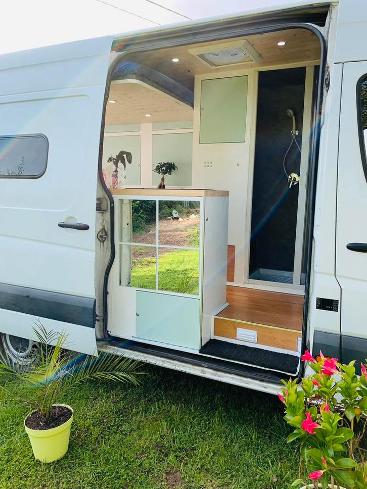 Fourgon aménagé van sprinter, Caravans en Kamperen, Mobilhomes, Particulier, Ophalen
