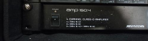 JBSystems 4-kanaals versterker, Muziek en Instrumenten, Versterkers | Keyboard, Monitor en PA, Gebruikt
