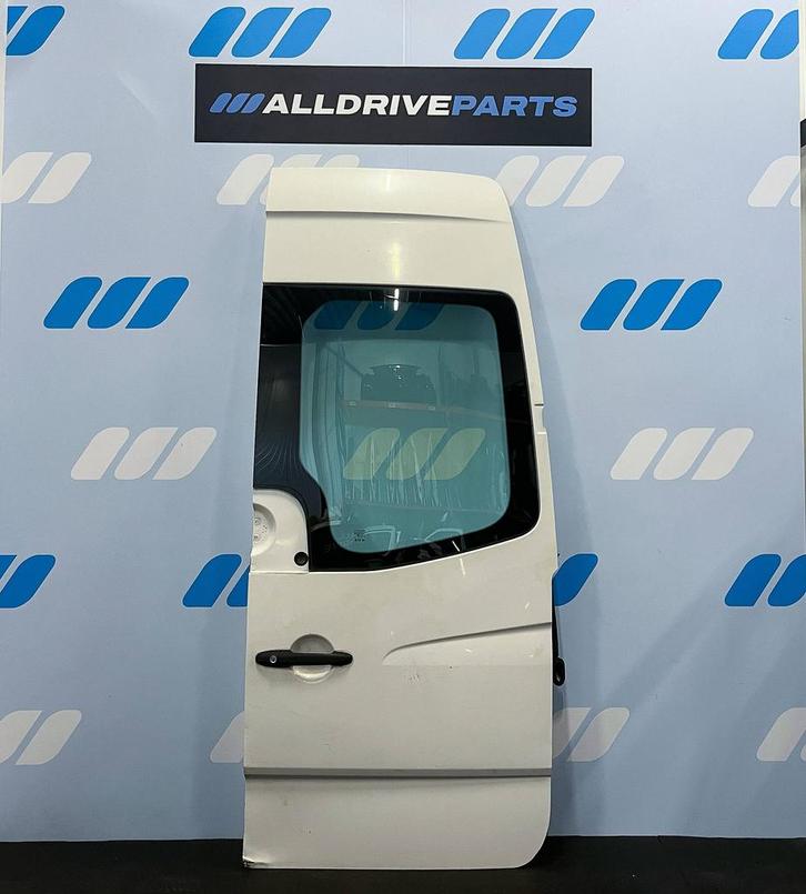 VW Crafter achterdeur rechts met ruit H2 wit 2E1827092A, Autos : Pièces & Accessoires, Carrosserie & Tôlerie, Porte, Arrière, Droite