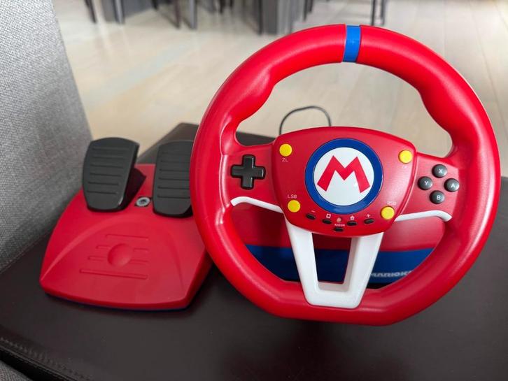 Mario Kart Racing Wheel Pro Mini 69 euro nieuwprijs, Kinderen en Baby's, Speelgoed |Speelgoedvoertuigen, Zo goed als nieuw, Ophalen of Verzenden
