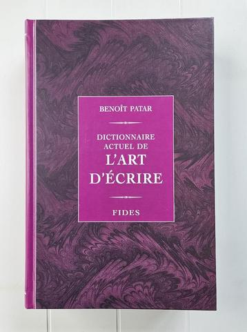 Dictionnaire actuel de l'art d'écrire