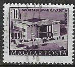 Hongarije 1951-1952 - Yvert 1004B - Heropbouwingsplan (ST), Timbres & Monnaies, Timbres | Europe | Hongrie, Affranchi, Envoi
