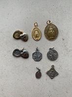 religieuze medaillon hangertjes magneet talisman, Verzamelen, Ophalen, Sieraad, Christendom | Katholiek