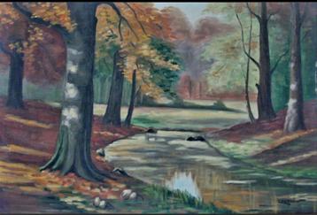 "Het bos in de herfst" (C. De Pauw) beschikbaar voor biedingen