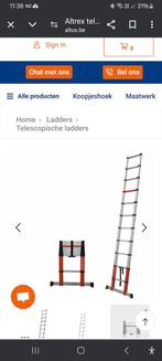 Telescoopladder altrax, Doe-het-zelf en Bouw, Ladders en Trappen, Ophalen of Verzenden