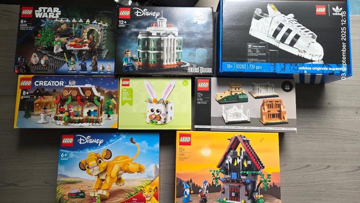 diverse nieuwe LEGO sets, Kinderen en Baby's, Speelgoed | Duplo en Lego, Nieuw, Lego, Complete set, Ophalen of Verzenden