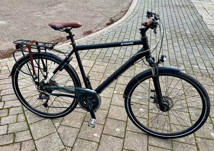 Fiets Btwin Hoprider 900 (2019), Fietsen en Brommers, Fietsen | Heren | Herenfietsen, Gebruikt, Overige merken, Versnellingen