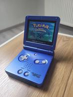 Gameboy Advance SP AGS-101 - Kyogre, Games en Spelcomputers, Ophalen of Verzenden, Refurbished, Game Boy Advance SP
