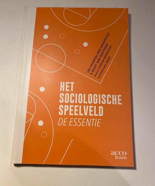 Jan Vrancken - Het sociologische speelveld, de essentie, Livres, Livres d'étude & Cours, Utilisé, Enlèvement ou Envoi