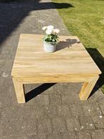 Teak tafel, Huis en Inrichting, Ophalen of Verzenden, Gebruikt, Vierkant