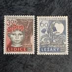 Timbres-poste Tchécoslovaquie, Wereldoorlog 2, Affranchi, Enlèvement ou Envoi