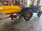 iseki mini tractor met freez van 1.50 m en strooibak, Tuin en Terras, Kruiwagens, Ophalen, Gebruikt