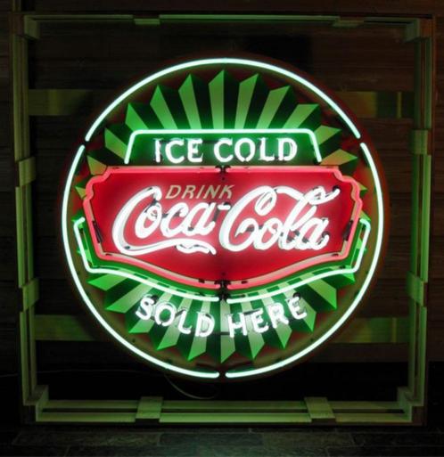 Drink Coca cola grote neon & veel andere USA decoratie neons, Verzamelen, Merken en Reclamevoorwerpen, Nieuw, Lichtbak of (neon) lamp