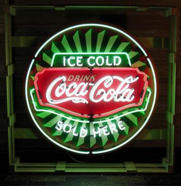 Drink Coca cola grote neon & veel andere USA decoratie neons, Enlèvement ou Envoi, Neuf, Table lumineuse ou lampe (néon)