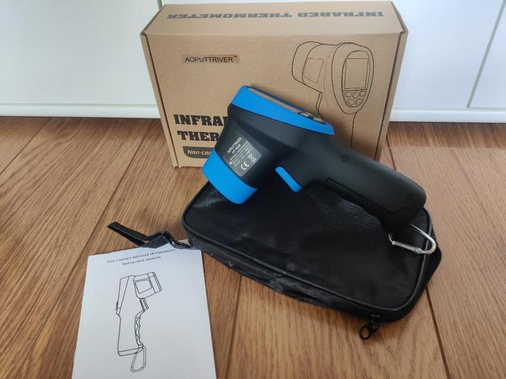 Digitale Laserthermometer -50 tot 1360 graden (Nieuw), Doe-het-zelf en Bouw, Meetapparatuur, Nieuw, Temperatuur, Ophalen of Verzenden