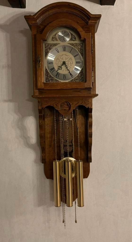 Wandklok ( Tempus Fugit), Antiek en Kunst, Antiek | Klokken, Ophalen