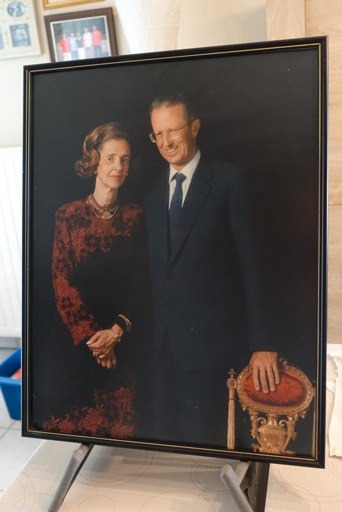 RYL #18 - FOTO BOUDEWIJN EN FABIOLA, Verzamelen, Koningshuis en Royalty, Gebruikt, Kaart, Foto of Prent, Ophalen of Verzenden