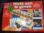 Gezelschapsspel Niets aan te geven MB, Trois ou quatre joueurs, Enlèvement ou Envoi, Comme neuf, MB SPELLEN
