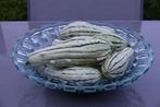 Chique glazen schaal + vers sierfruit, samen slechts 15 euro, Ophalen, Schaal, Rond, Glas