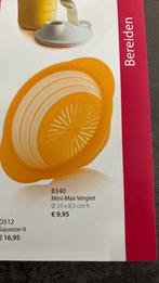 Tupperware mini maxi vergiet., Huis en Inrichting, Keuken | Tupperware, Ophalen of Verzenden, Nieuw, Blauw, Overige typen