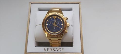 splinternieuw heren uurwerk versace VEV7006, Bijoux, Sacs & Beauté, Montres | Hommes, Neuf, Montre-bracelet, Autres marques, Or