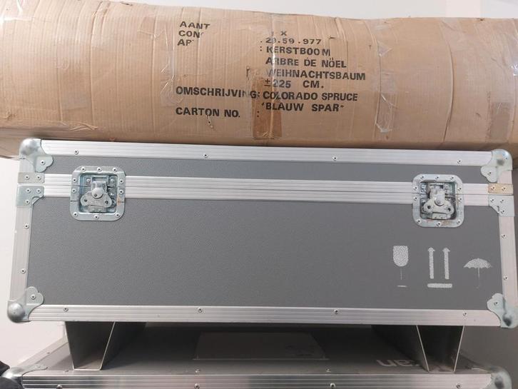 4 flightcases 100x35x40, Muziek en Instrumenten, Behuizingen en Koffers, Gebruikt, Ophalen