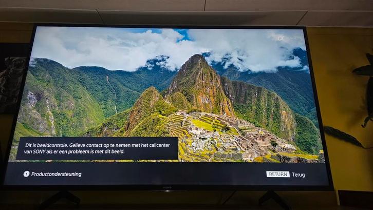 Sony LCD Smart TV UHD 55" (140cm) van 2021 - type KD-55X7056, Audio, Tv en Foto, Televisies, Zo goed als nieuw, LCD, 100 cm of meer