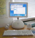 PC iMac G4 avec clavier et enceintes d'origine, Computers en Software, Apple Desktops, Gebruikt, IMac, 80 GO, Minder dan 4 GB
