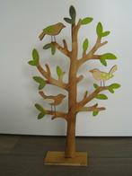 Arbre de décoration en bois avec des oiseaux, Autres types, Utilisé, Enlèvement ou Envoi