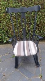 Rocking chair/ chaise à bascule, Huis en Inrichting, Ophalen, Zo goed als nieuw, Zwart