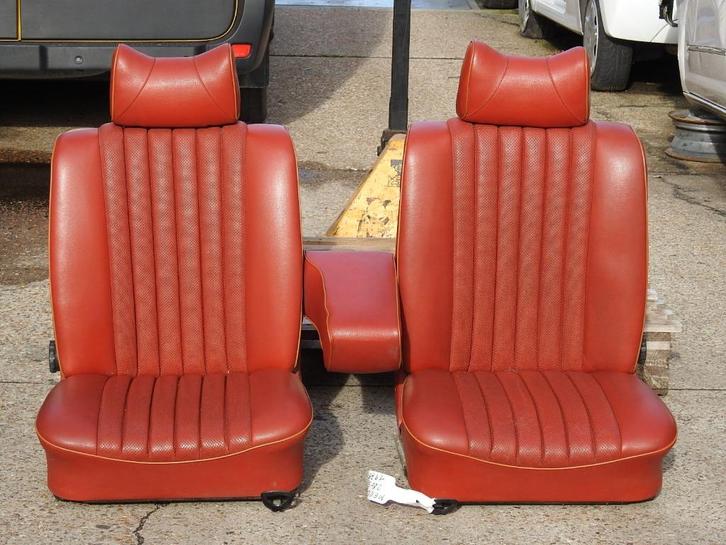 Mercedes S-klasse W116 leder interieur, Auto-onderdelen, Interieur en Bekleding, Mercedes-Benz, Gebruikt, Ophalen