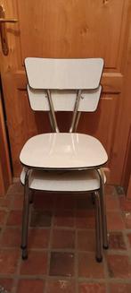 2 keukenstoelen, Huis en Inrichting, Ophalen, Gebruikt, 50 tot 100 cm, Minder dan 100 cm