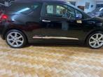 Citroen DS 3 Benzine Cabrio! Airco Leer Navi Cruise!, 4 cilinders, Cabriolet, 1600 cc, Zwart