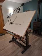 Kuhlmann vintage tekentafel, Doe-het-zelf en Bouw, Ophalen, Gebruikt, 130 tot 150 cm