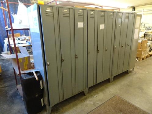 Vintage metalen lockers aan onklopbare prijzen!, Huis en Inrichting, Kasten | Lockerkasten, Gebruikt, Ophalen