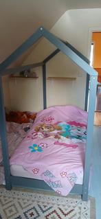 Lit cabane 90200avec sommier sans matelas, Enlèvement, Matelas