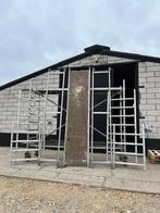 Layher Uni rolsteiger (6m50), Verzenden, Gebruikt, Rolsteiger of Kamersteiger, 5 meter of hoger