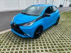 Toyota Aygo 82.000 km! 2016, Voorwielaandrijving, 4 zetels, Stof, Blauw