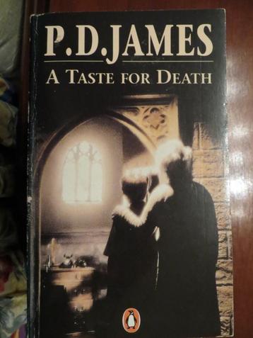 P.D. JAMES - a taste for death - detective - engels beschikbaar voor biedingen