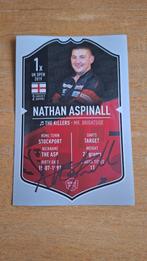 Foto Nathan Aspinall met handtekening (print) #2 Darts, Sport en Fitness, Darts, Verzenden, Nieuw, Overige typen