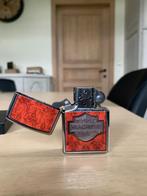 zippo aansteker Harley Davidson met originele doos, Ophalen, Zo goed als nieuw, Aansteker