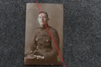 Postkaart Belgische soldaat ? Foto genomen in Londen, Ophalen of Verzenden, Voor 1920, Ongelopen, Politiek en Historie