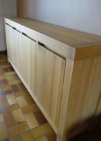 vol eiken dressoir, Huis en Inrichting, Kasten | Dressoirs, Ophalen, 200 cm of meer, 50 tot 75 cm, Landelijk