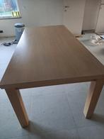 Tafel met 6stoelen, Huis en Inrichting, Ophalen, 100 tot 150 cm, Eikenhout, 200 cm of meer