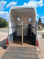 Atec 2 paardtrailer te koop, Dieren en Toebehoren, Paarden en Pony's | Trailers en Aanhangwagens, Ophalen, Gebruikt, Hout, 2-paards trailer
