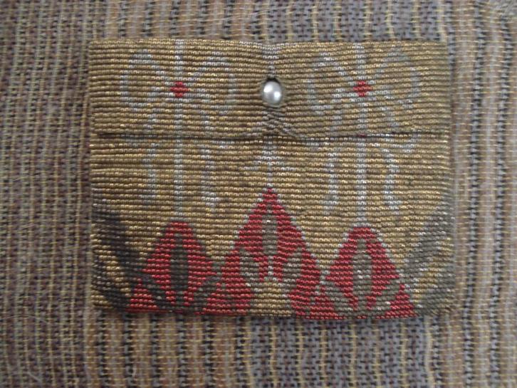antiek kralen portemonnaie, Antiek en Kunst, Antiek | Kleding en Textiel, Dames, Ophalen of Verzenden