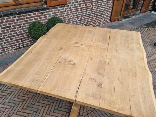 Eiken eettafel GRATIS LEVERING, Huis en Inrichting, Tafels | Eettafels, Zo goed als nieuw, Vierkant, Ophalen of Verzenden