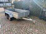 Dubbelasser aanhangwagen te koop, Autos : Divers, Remorques, Enlèvement, Comme neuf